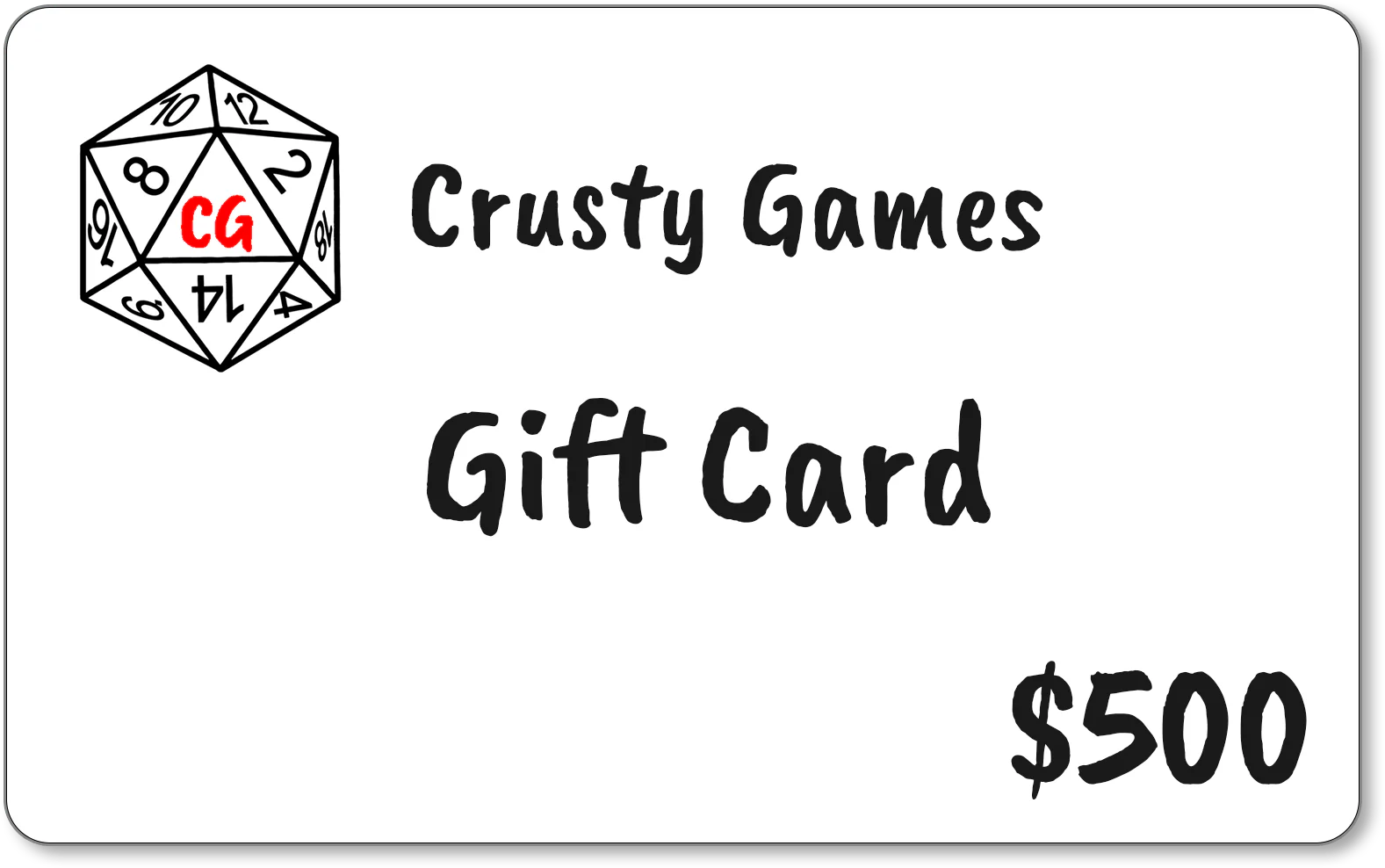 Crusty Games Gift Card - Image 5