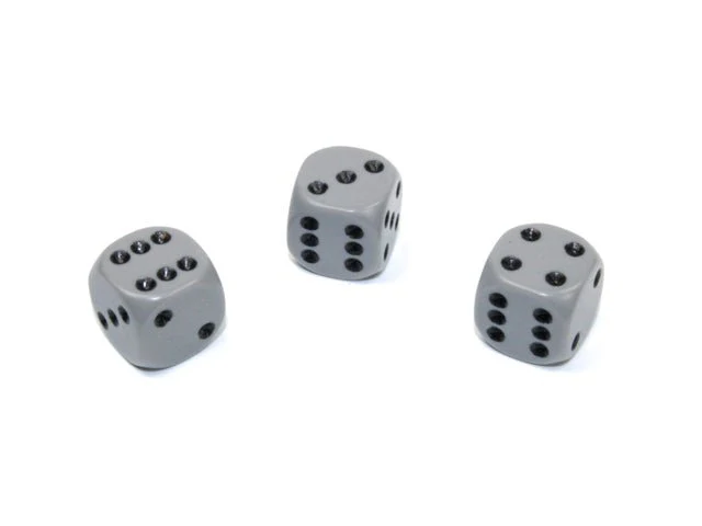 Set of Nine Dice - D6 - 12mm - Image 20