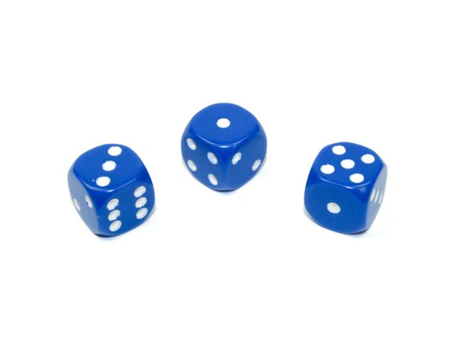 Set of Nine Dice - D6 - 12mm - Image 6