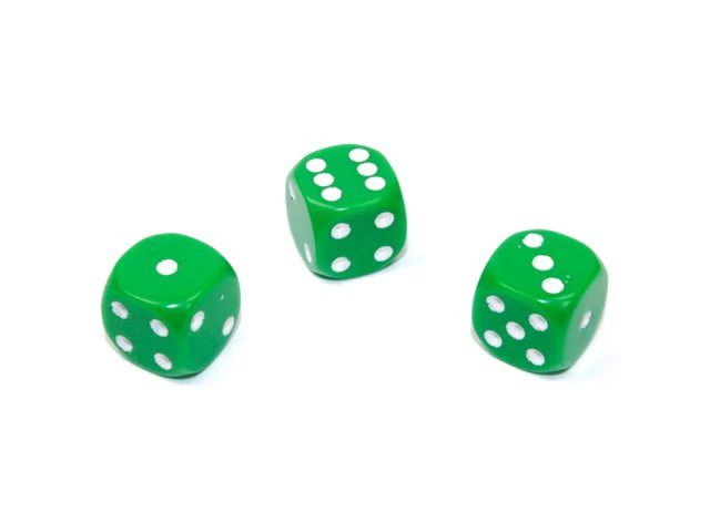 Set of Nine Dice - D6 - 12mm - Image 7