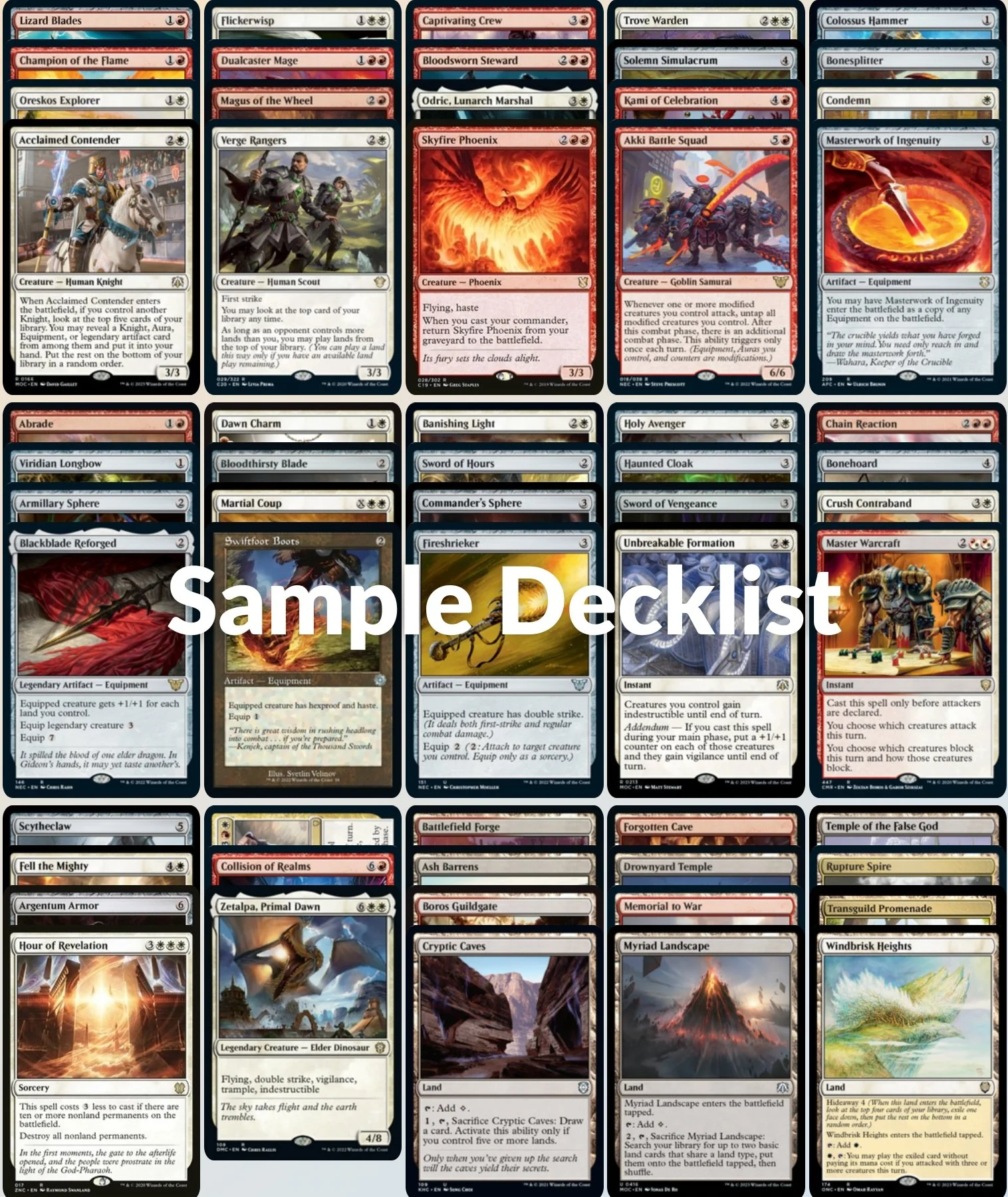 Equipment - Bruenor Battlehammer - Commander Deck - Image 3