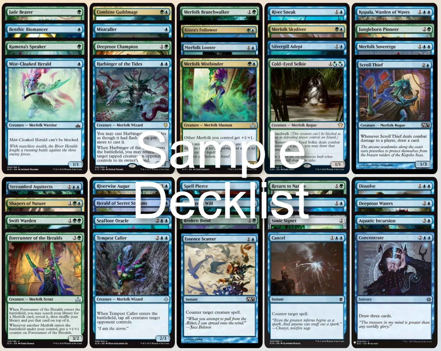 Merfolk - Kumena Tyrant of Orazca - Commander Deck - Image 3