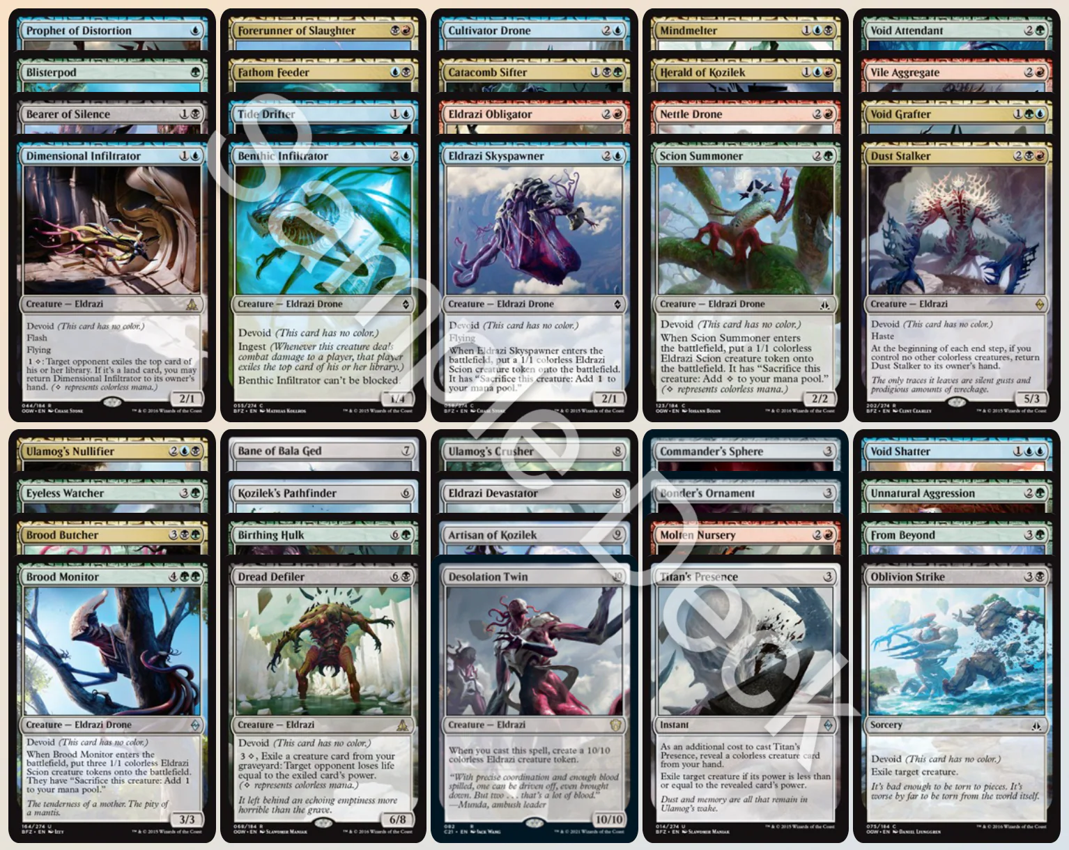 Eldrazi - Morophon, the Boundless - Commander Deck - Image 3