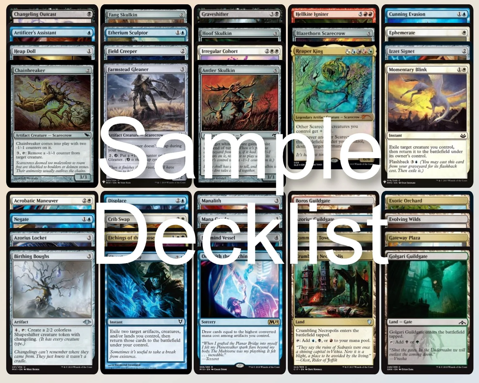 Scarecrows - Reaper King - Commander Deck - SLD Secret Lair Drop Art - Image 3