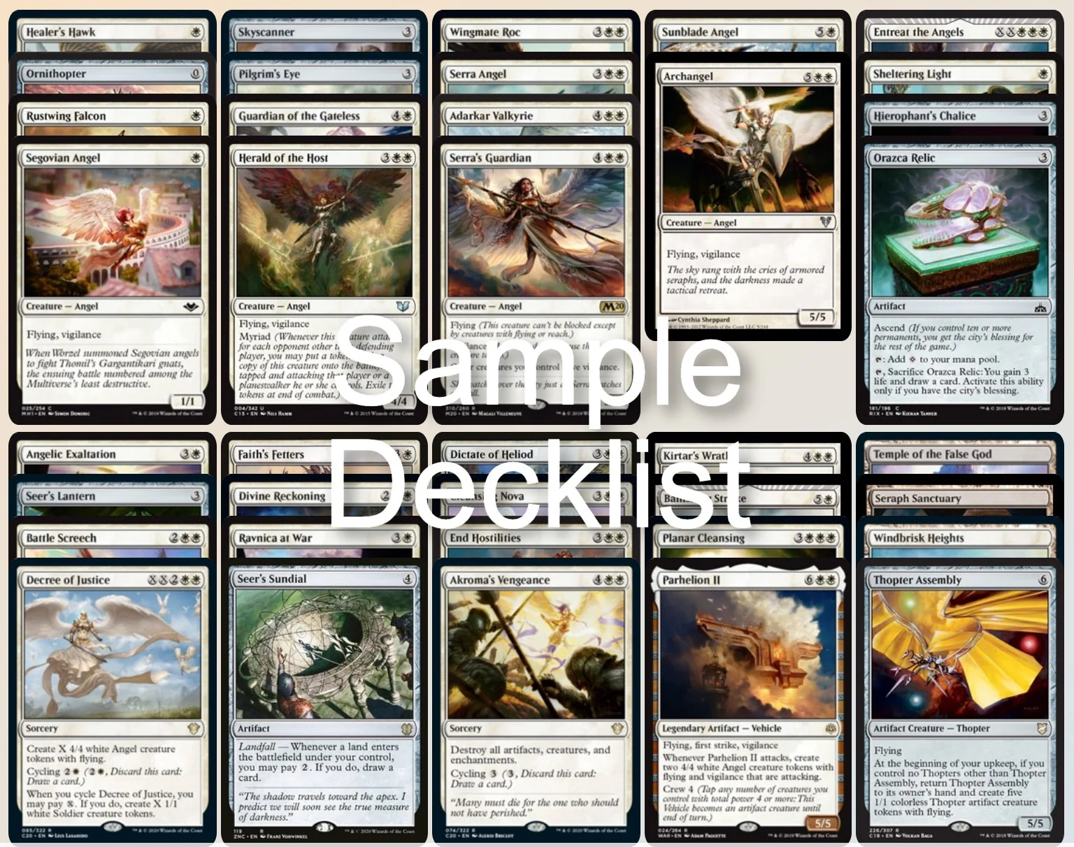 Angels/Fliers - Sephara, Sky's Blade - Commander Deck - Image 3