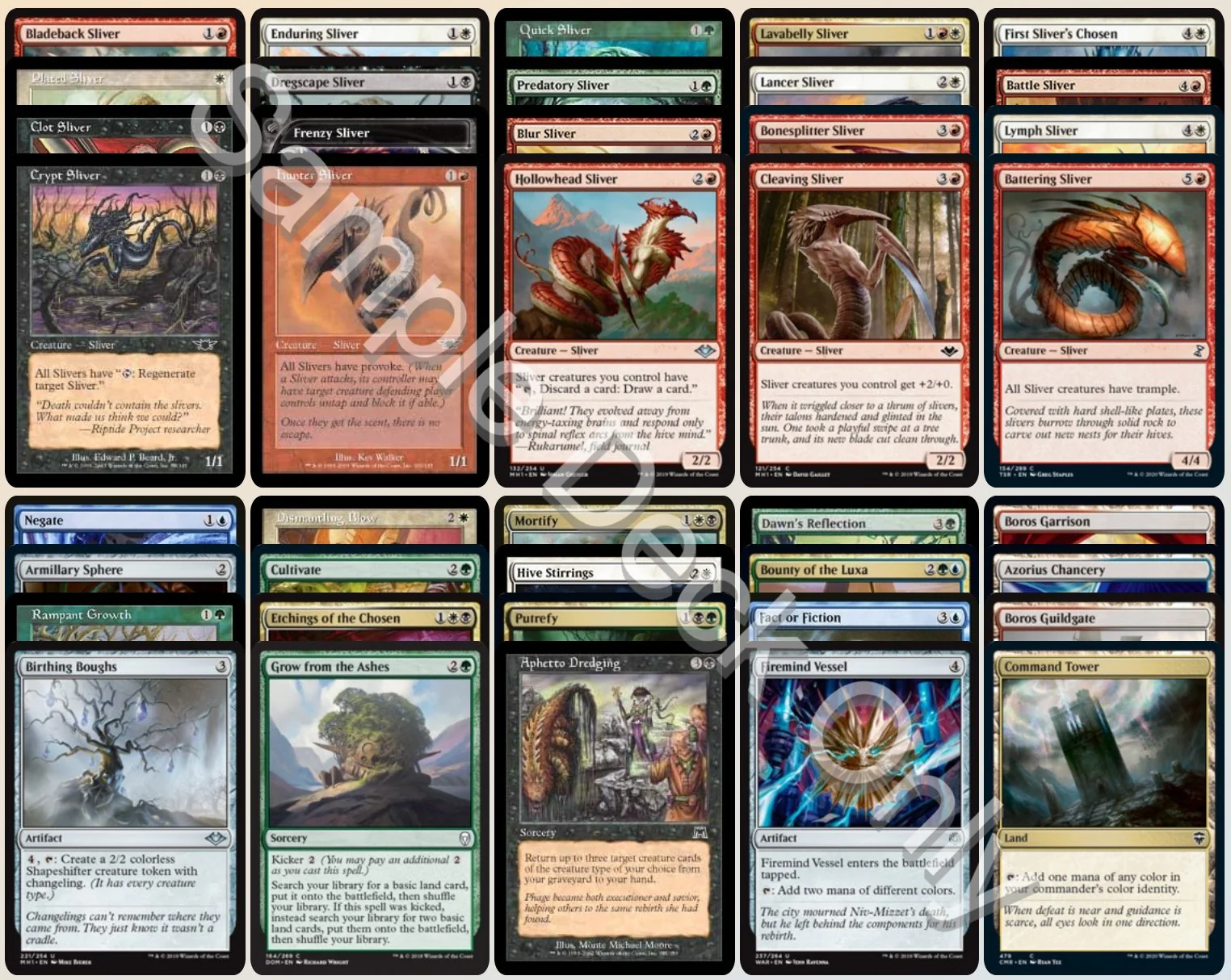 Slivers - Sliver Hivelord - Commander Deck - Image 3