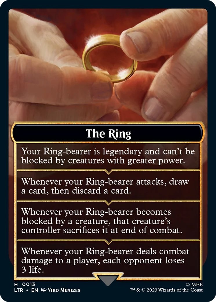 The Ring Tempts You - Frodo, Sauron's Bane - Commander Deck - Image 3