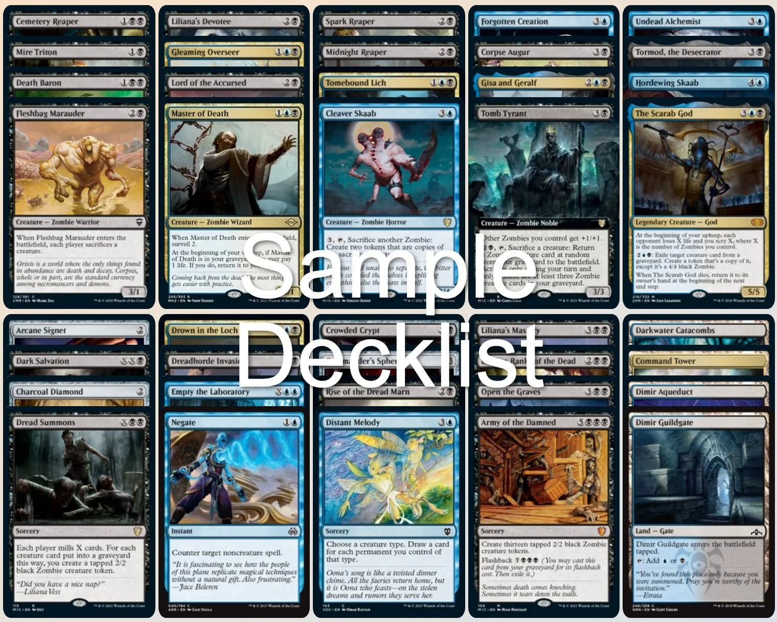 Zombies - The Scarab God - Commander Deck - Image 3